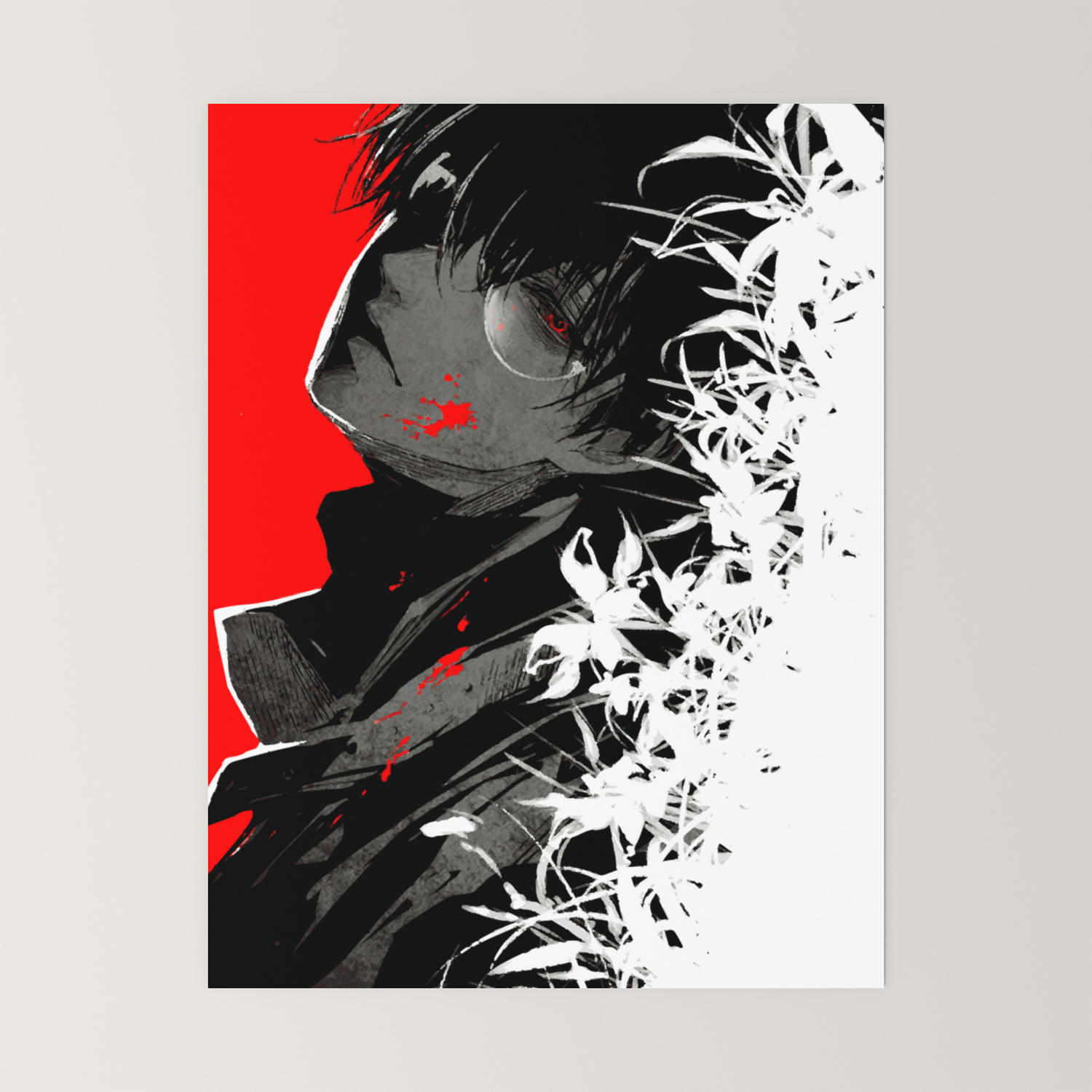 Ken Kaneki Black Reaper Mini Art Print By Franciscopascual Society6