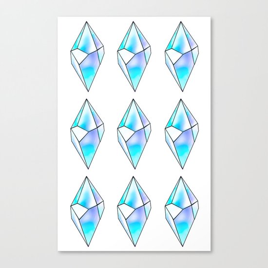 diamond Canvas Print