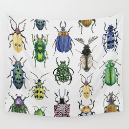 Colourful Bugs Wall Tapestry