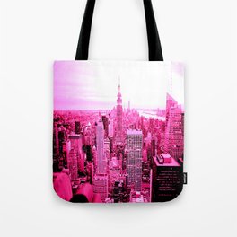 New York City Pink Tote Bag