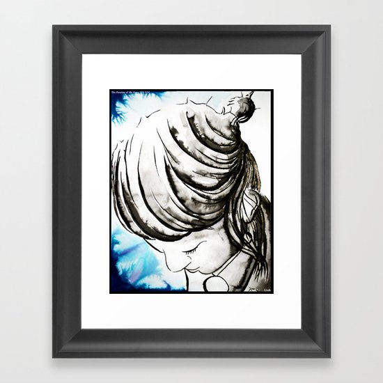 The Passion of Mr Gone Framed Art Print