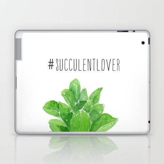 succulent lover Laptop & iPad Skin