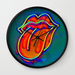 Rolling Stones 2 Wall Clock