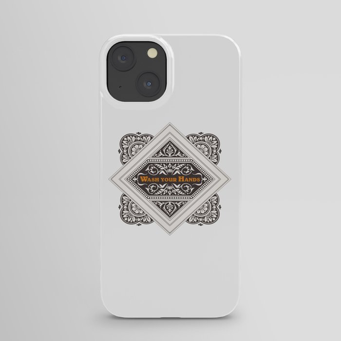 Wash your Hands - Stamp iPhone Case