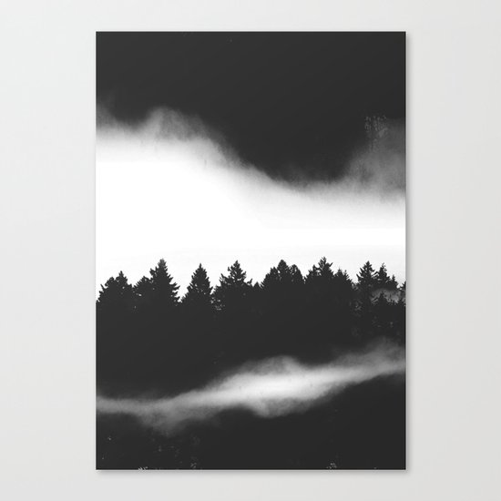 The Woods are calling Canvas Print