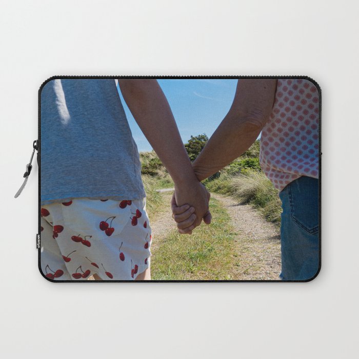A day at the beach Laptop Sleeve