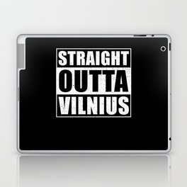 Straight Outta Vilnius Laptop Skin