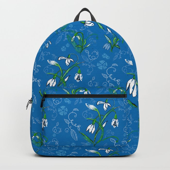 Snowdrops in Bloom Backpack