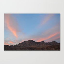 Sunrise at Big Bend II Canvas Print