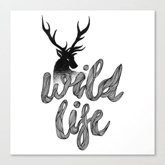 WILD LIFE Canvas Print