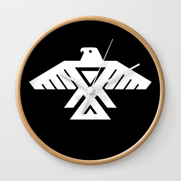 Thunderbird flag Wall Clock