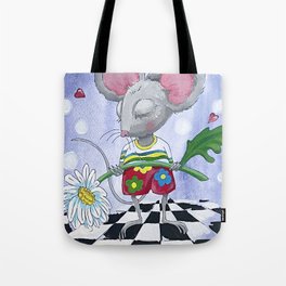 Mouse and the Daisy Tote Bag