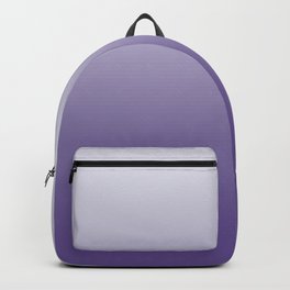 Ombre Ultra Violet Gradient Motif Backpack | Transitions, Graphicdesign, Jeweltone, Zen, Purple, Rainbowed, Faded, Interior Decor, Gradient, Shades 