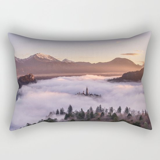 castle Rectangular Pillow