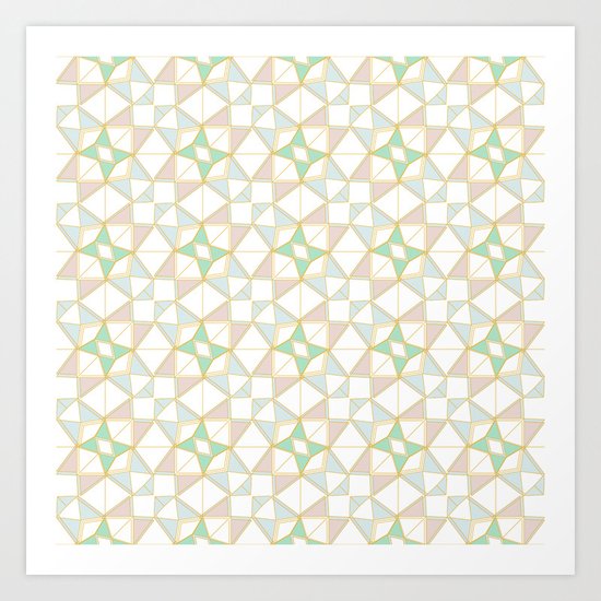 Stained Glass Art Print