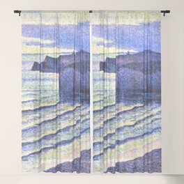 Beach Scene Sheer Curtains For Any Room Or Decor Style Society6