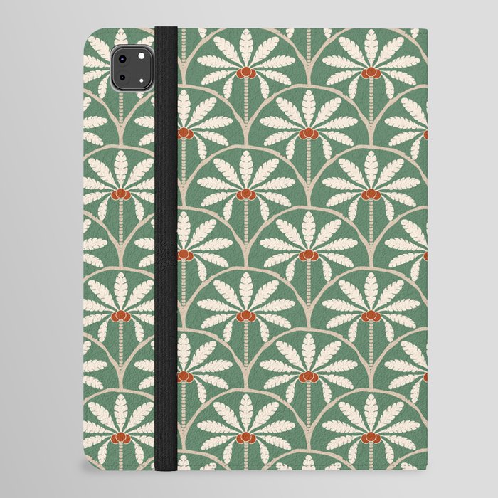 Palm Trees (Green)  iPad Folio Case