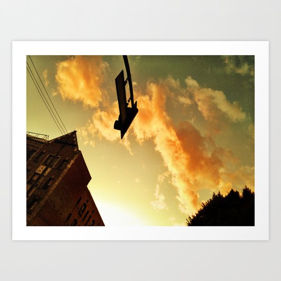 Vermont & Melbourne Art Print