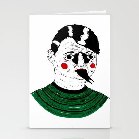 Snake Kid Stationery Cards