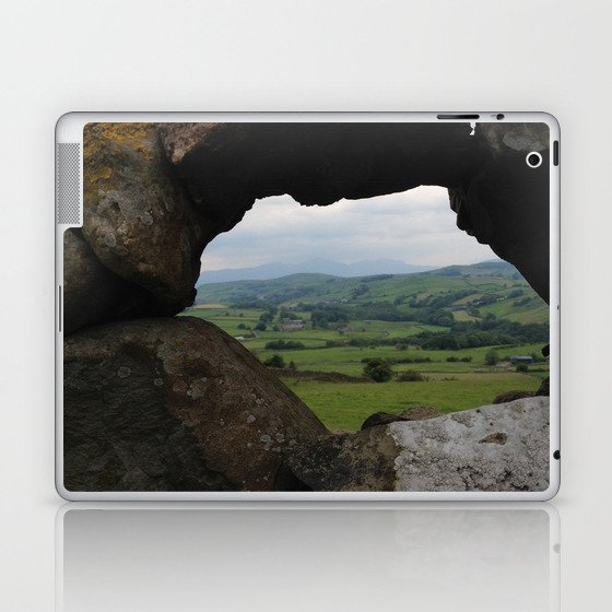 Rock Wall Window Laptop & iPad Skin