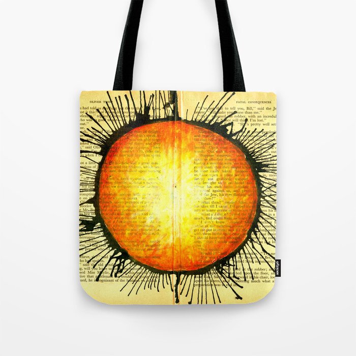 The Sun Who Wanted A Cup Of Strong Espresso Tote Bag