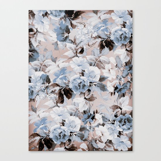 FLORAL PATTERN 10 Canvas Print