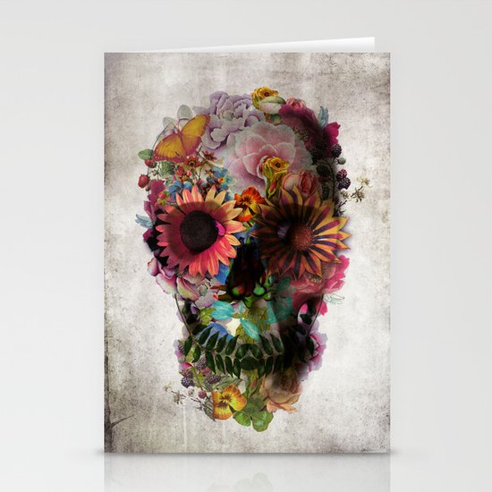 SKULL 2 Stationery Cards