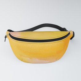 Marigold Sunset Abstract Fanny Pack