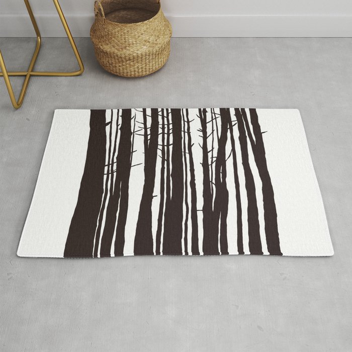 The Trees and The Forest Rug