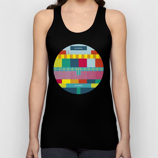 NØ SIGNAℓ Unisex Tank Top