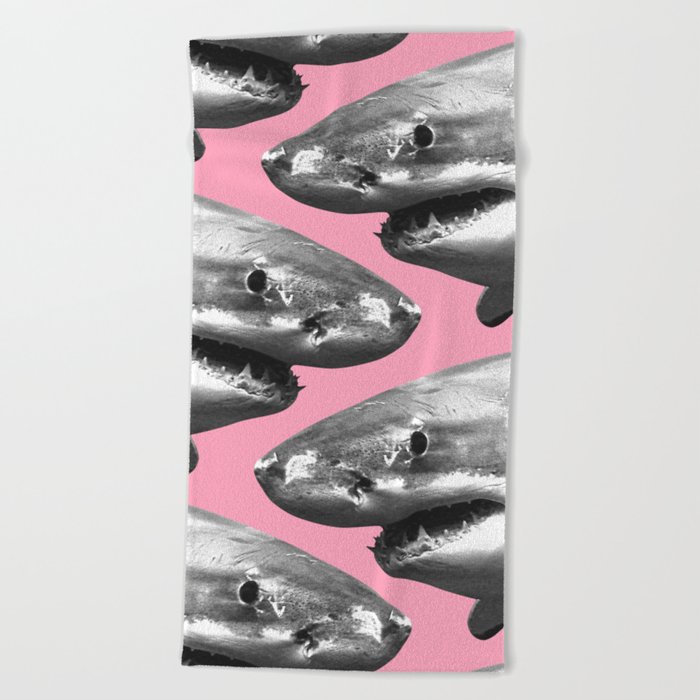 Shark pattern Beach Towel