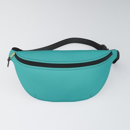 Tropical Tree Teal Fanny Pack