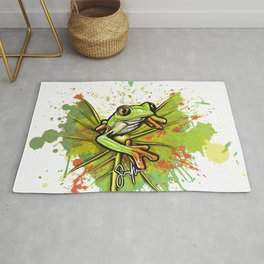 Red-eyed tree frog Rug