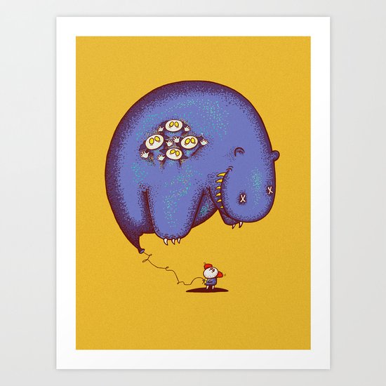 Globophobia Art Print
