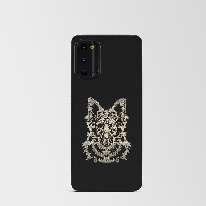 Shepherd Dog Drawing Hand -drawn Android Card Case