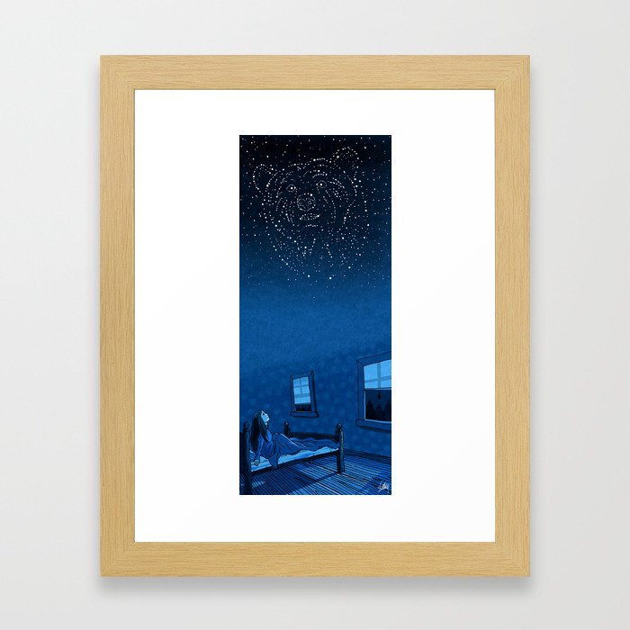 Starbear Framed Art Print