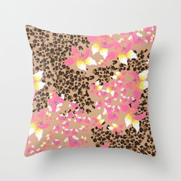 Wild At Heart Lily Throw Pillow