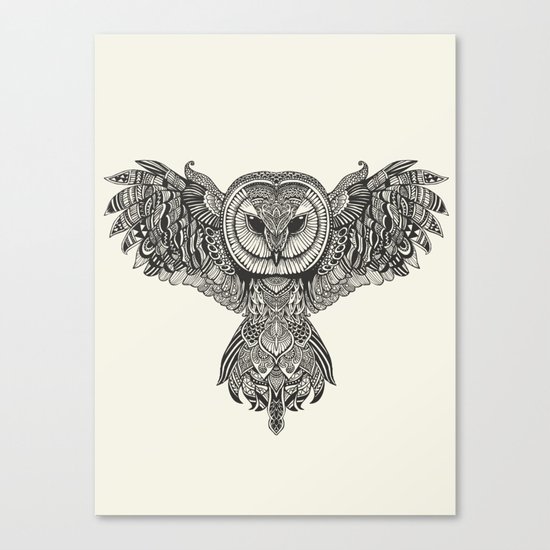 Barn Owl Canvas Print