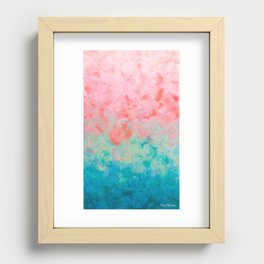 Anaesthesia - Original Abstract Art Recessed Framed Print