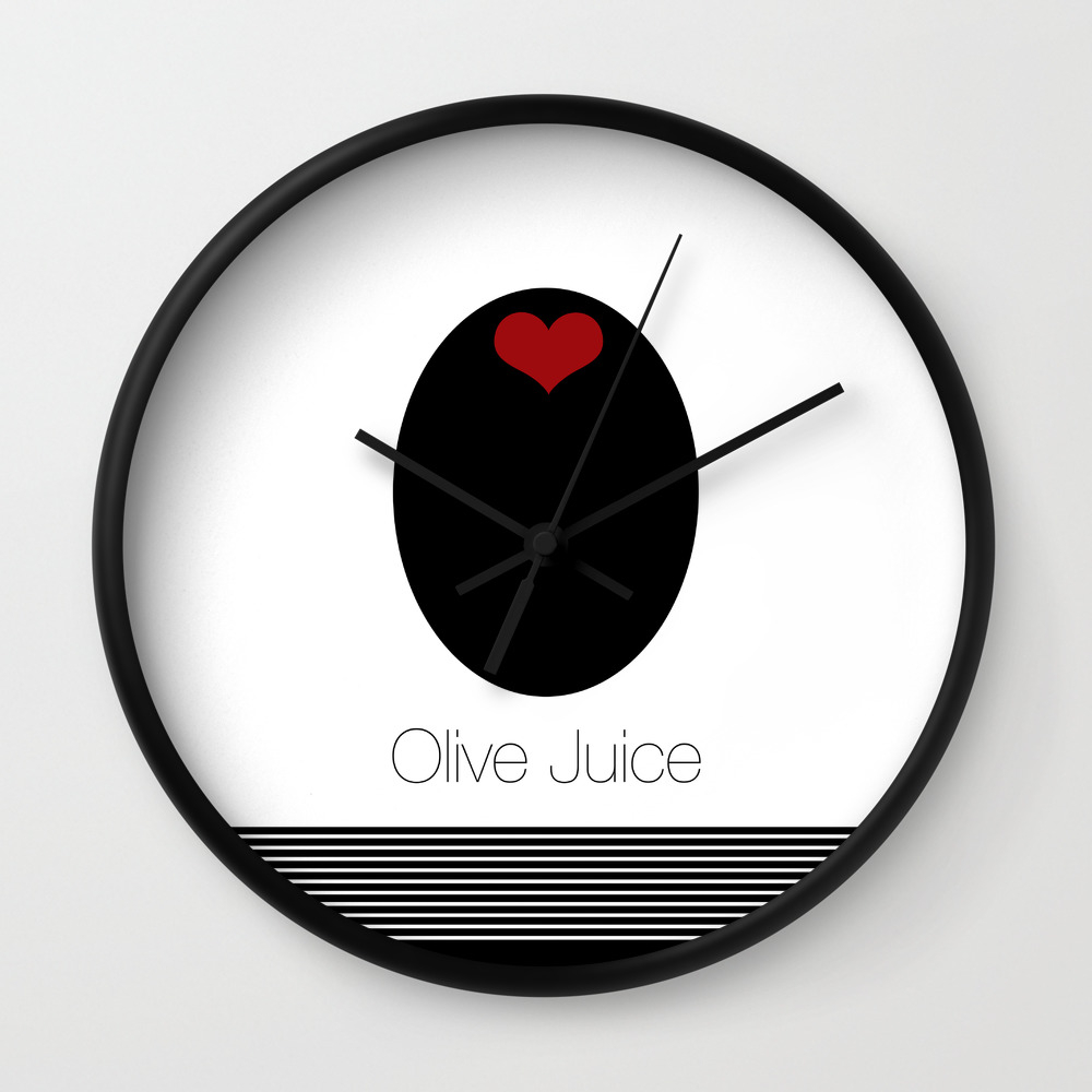 Olive Juice Aka I Love You Wall Clock