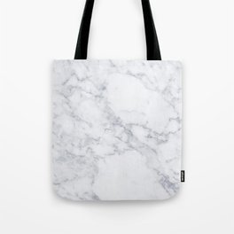 white marble Tote Bag