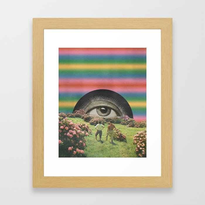 Magic Eye I Framed Art Print