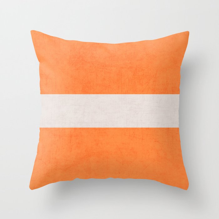 orange classic Throw Pillow