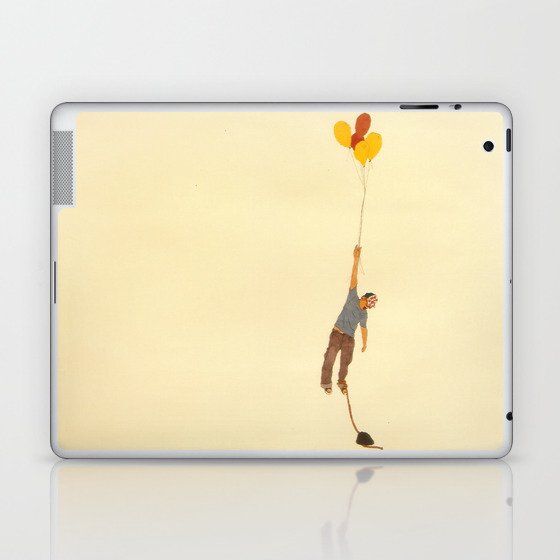 attempt to fly Laptop & iPad Skin