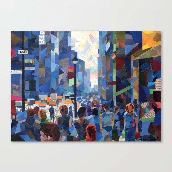City Canvas Print