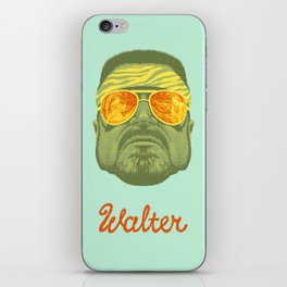 The Lebowski Series: Walter iPhone Skin