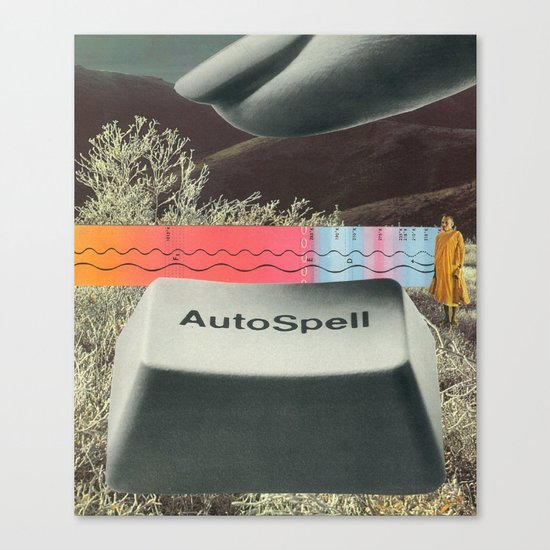 autospell Canvas Print