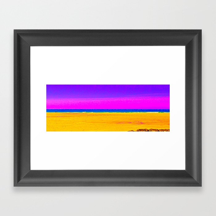 Sea Sand and Sun ! Framed Art Print