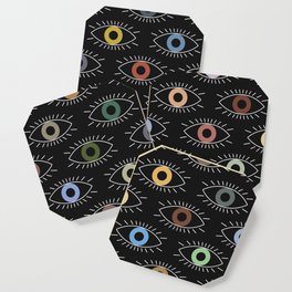 Eyes Of Different Colors Coaster