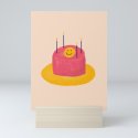 Happy Cake Poster Mini Art Print